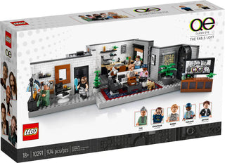 LEGO® Queer Eye – The Fab 5 Loft 10291 (Retired)