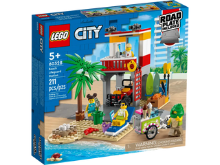 LEGO® City Beach Lifeguard Station 60328