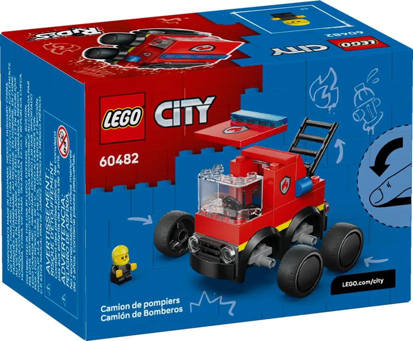 LEGO® City Rides – Fire Truck 60482