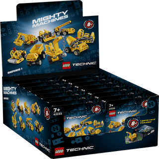 LEGO® Technic™ Mighty Machines 42233 | Complete Full Sealed Box Of 16 LEGO® Technic Blind Boxes (Available Next Week!)
